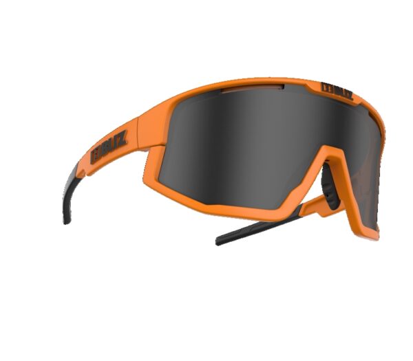 BLIZ FUSION NEON ORANGE WITH SMOKE LENS
