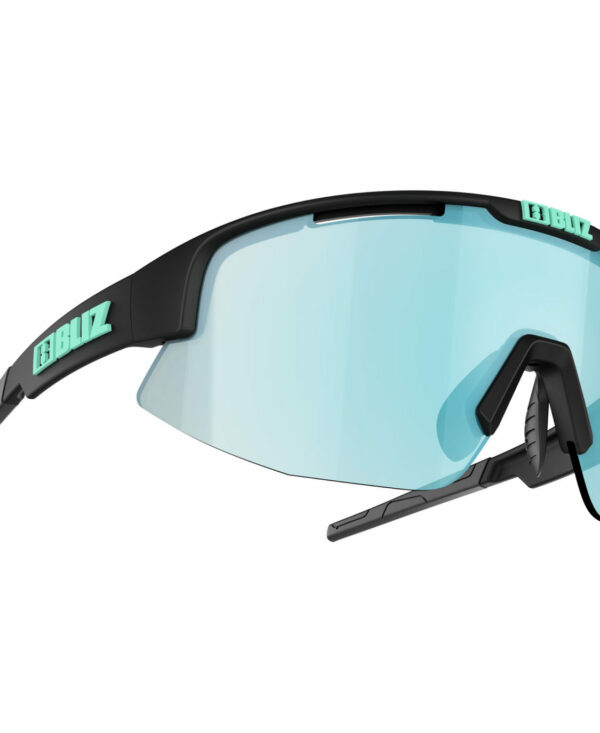 BLIZ MATRIX SMALL MATT BLACK W ICE BLUE MULTI